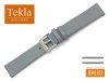 Pasek do zegarka TEKLA PT26 skórzany 18 mm szary